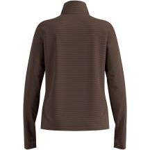 Bluza z półgolfem damska Odlo ESSENTIAL THERMAL Mid layer 1/2 zip brązowa