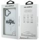 8. Etui Karl Lagerfeld IML Karl Sketch Logo MagSafe do iPhone 17 - przezroczyste
