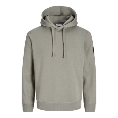 3. Jack&Jones męska bluza z kapturem JJCLEVELAND SWEAT HOOD SN 12298441 VETIVER