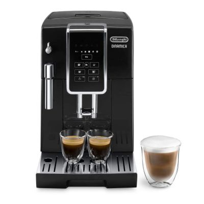 3. Ekspres ciśnieniowy automatyczny DeLonghi Dinamica ECAM 350.15.B (1450W; kolor czarny)