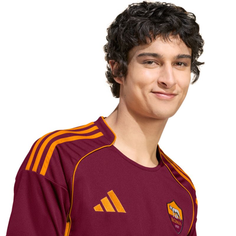 5. Koszulka męska adidas AS Roma 25/26 Home bordowa JP4184