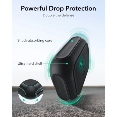 6. Etui ESR Orbit HaloLock MagSafe na AirPods Pro 3 - czarne