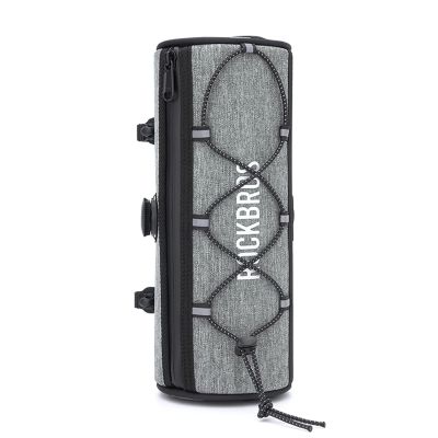 2. Torba na kierownicę 1,5L Rockbros TL002 ROAD TO SKY wodoodporna – szara