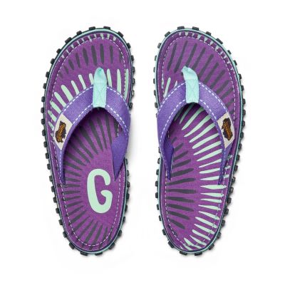 Gumbies japonki unisex ISLANDER FLIP-FLOP BLUEBERRY BURST