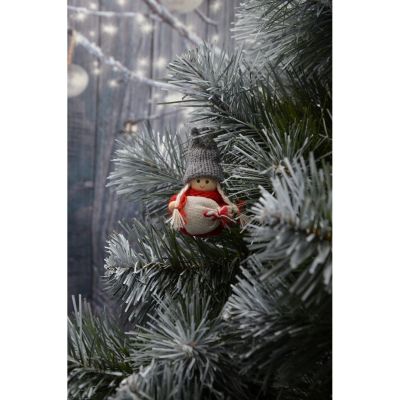 28. LALECZKA DEKORACYJNA Z WORKIEM CZERWONA GIRL 7,5CM