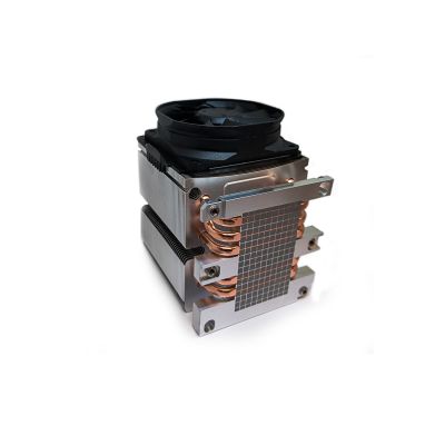 2. Dynatron B14 system chłodzenia komputerów Procesor Chłodnica powietrza 8 cm Aluminium, Czarny 1 szt.