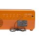 4. Radiobudzik retro Denver CR-425 pomarańczowy