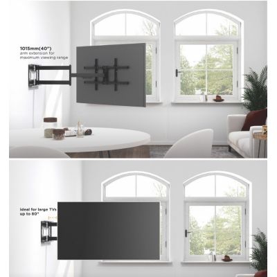 8. Uchwyt ścienny Equip 43"-80"/50kg 1TFT 4Gelenke neig/schwenk schwarz