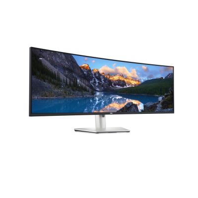 7. DELL UltraSharp U4924DW LED display 124,5 cm (49") 5120 x 1440 px 5K Ultra HD LCD Czarny, Srebrny
