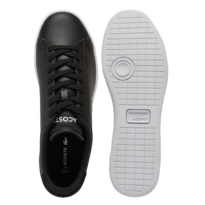 6. Sneakersy męskie Lacoste Carnaby Set buty sportowe tenisówki trampki czarne (748SMA0011312)