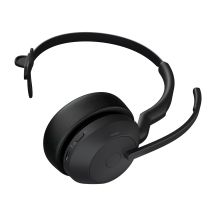 Jabra 25599-889-989 słuchawki/zestaw słuchawkowy Przewodowy i Bezprzewodowy Opaska na głowę Biuro/centrum telefoniczne Bluetooth Podstawka do ładowania Czarny
