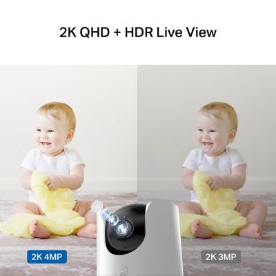 TP-Link Tapo C225 Kamera bezpieczeństwa IP Wewnętrzna 2560 x 1440 px Biurko