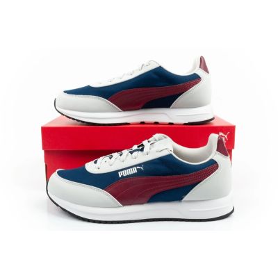 10. Puma buty sportowe sneakersy męskie R78 Lightwind komfortowe modne szare granatowe
