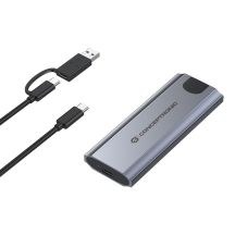 Conceptronic DANTE05G obudowa do dysków twardych Obudowa SSD Szary M.2