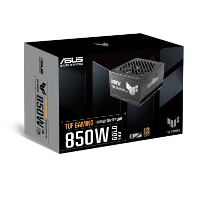 5. ASUS TUF-GAMING-850G-EVO moduł zasilaczy 850 W 20+4 pin ATX ATX Czarny
