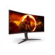 4. Monitor AOC 34"/ CU34G2XP BK 2xHDMI 2xDP 5xUSB