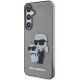 2. Etui Karl Lagerfeld Glitter Karl&Choupette na Samsung Galaxy S24+ - czarne