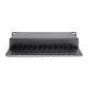 4. Digitus Panel krosowy (patch panel) 10'' 12x RJ45, LSA poziom, kat.6A, ekranowany, 1U, czarny, prowadnica kabli