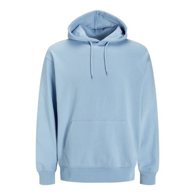 7. Jack&Jones męska bluza z kapturem JJESTAR BASIC SWEAT HOOD NOOS 12257852 CHAMBRAY BLUE