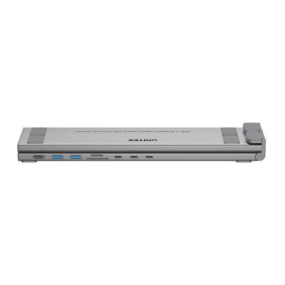 26. UNITEK PODSTAWKA POD LAPTOP REGULOWANA + HUB USB-C/A, HDMI 2.0, PD 100W