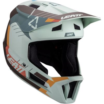 2. Kask rowerowy typu full face LEATT Helmet MTB Gravity 2.0 V25 rozmiar M, miętowy