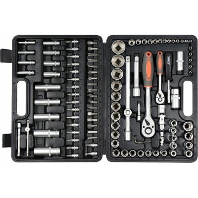 3. Zestaw kluczy 108 elementów 1/2", 1/4" T58685 STHOR