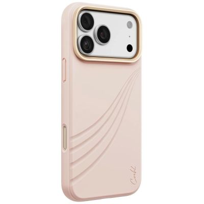 Etui UNIQ Coehl Serina Magnetic Charging na iPhone 18 Pro Max / 17 Pro Max - różowe
