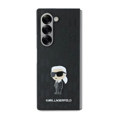 2. Etui Karl Lagerfeld Saffiano Ikonik Pin na Samsung Galaxy Z Fold 6 - czarne
