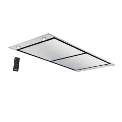 2. Teka DHT 1285 INOX Wbudowany sufit Czarny, Stal nierdzewna 807 m3/h