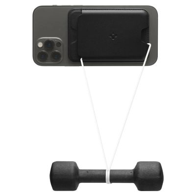 7. Portfel magnetyczny Spigen Valentinus z MagSafe - czarne