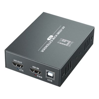 3. LevelOne HVE-8111 przedłużacz AV Nadajnik i odbiornik AV Czarny
