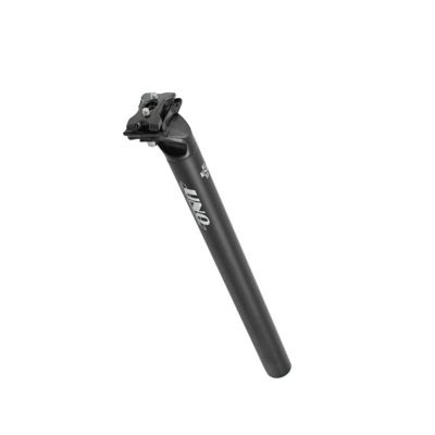Wspornik siodełka UNO 27,2 x350 mm czarny mat