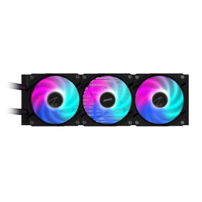 4. GIGABYTE AORUS WATERFORCE II 360 Procesor Chłodnica cieczy all-in-one 12 cm Czarny