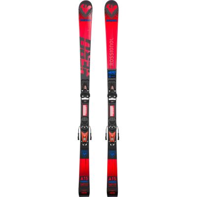 Narty ROSSIGNOL HERO Athlete GS PRO (R21) + wiązania LOOK NX7 GW B73 Black Hot Red
