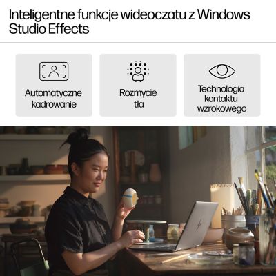 13. HP Envy x360 14-fa0016nw Ryzen 7 8840HS 14"WUXGA Touch 300nits 16GB LPDDR5-6400 SSD512 Radeon 780M Cam 5 Mpx IR 59Wh Win11 Meteor Silver Aluminum 2Y