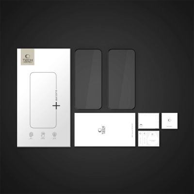 6. Szkło hartowane Tech-Protect Glass Fit+ 2-pack na OnePlus Nord 5 - czarne