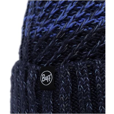 2. Czapka BUFF KNITTED & FLEECE BAND BEANIE AKNA NIGHT BLUE