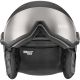 3. Kask narciarski UVEX Wanted Visor pro V black matt