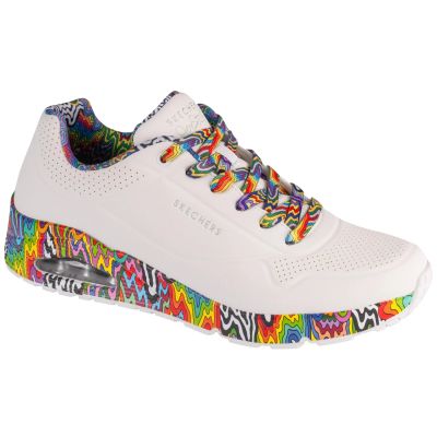 Skechers Uno - Stark Mini Drip 183518-WMLT Białe 41