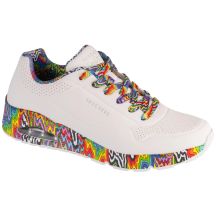 Skechers Uno - Stark Mini Drip 183518-WMLT Białe 41