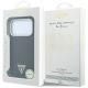 8. Etui Guess Kevlar Triangle Logo MagSafe na iPhone 17 Pro / 18 Pro - czarne
