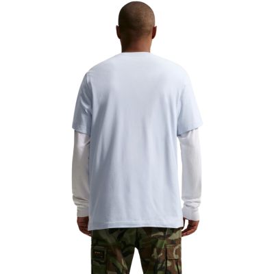 2. Koszulka męska Nike Nsw Tee Icon Swoosh błękitna DC5094 408