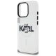 6. Etui Karl Lagerfeld IML Choupette Sketch Logo MagSafe na iPhone 16 Pro Max - przezroczyste