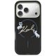 3. Etui Karl Lagerfeld IML Choupettes Karl  Script Logo MagSafe na iPhone 17 Pro - czarne