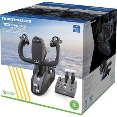 7. Thrustmaster TCA Yoke Pack Boeing Edition Czarny, Szary USB Fightstick PC, Xbox, Xbox One, Xbox One S, Xbox One X, Xbox Series S, Xbox Series X