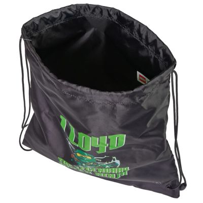 3. LEGO Ninjago Drawstring Bag 20286-2508 Czarne One size