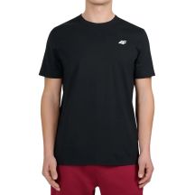 Koszulka męska 4F M3341 głęboka czerń 4FWMM00TTSHM3341 20S