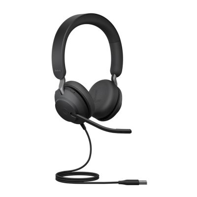 4. Zestaw słuchawkowy Jabra Evolve2 40 SE przewodowy