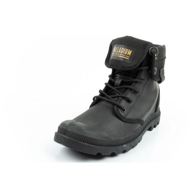 3. Palladium buty sportowe damskie Baggy Coated trampki za kostkę modne czarne