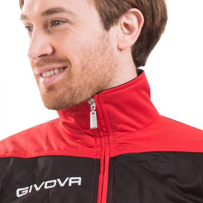 12. Dres Givova Tuta Visa TR018 1210 czerwony/czarny
